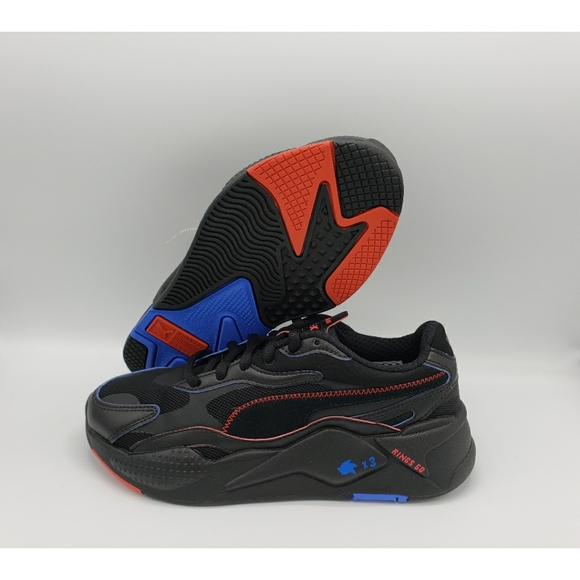 puma rsx black red